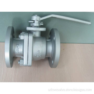2PC Flanged Floating Ball Valve-Manual Ball Valve